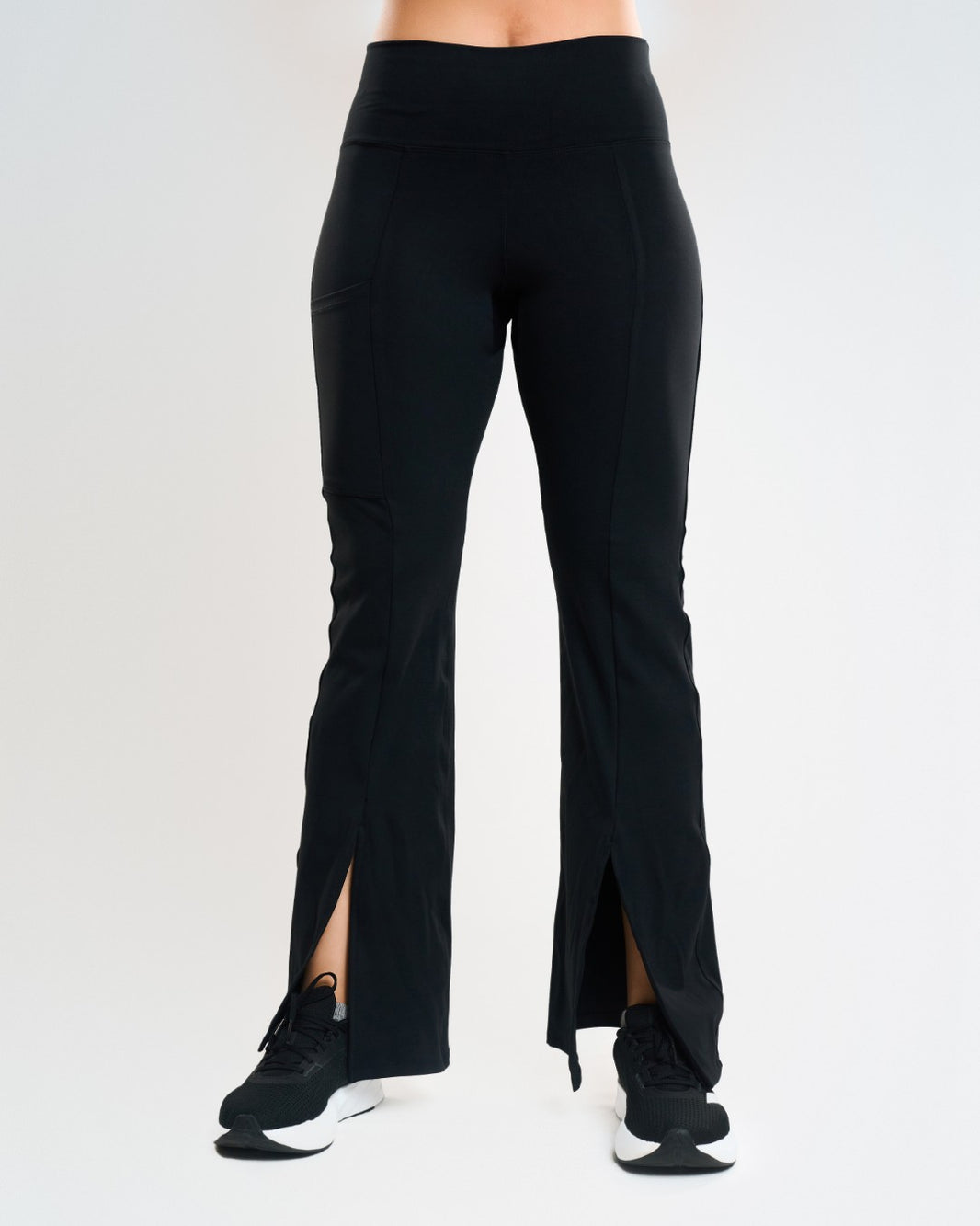 Fusion Front Slit Flare Leggings
