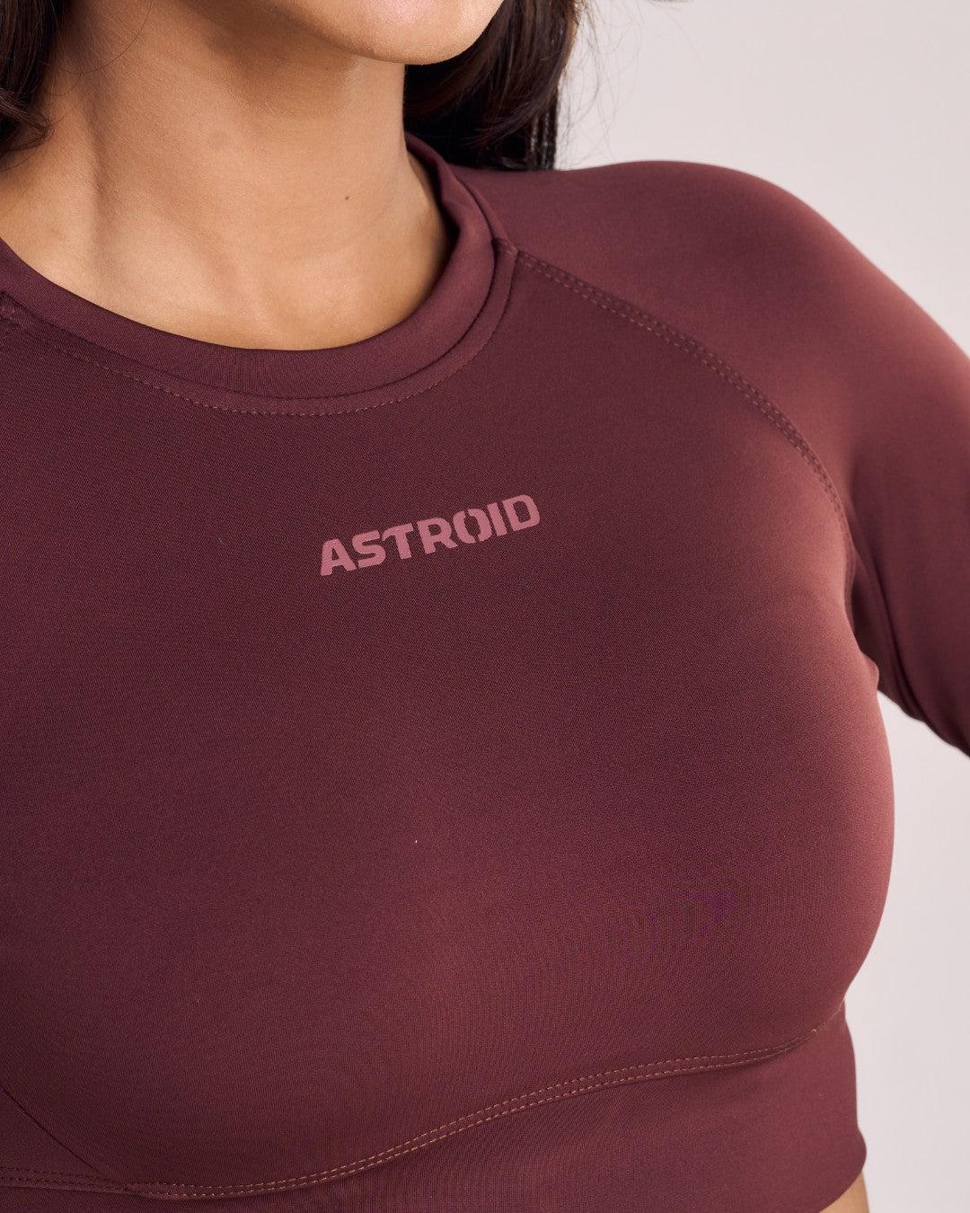 Core Long Sleeved Crop Top