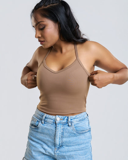 Elevate racerback tank top