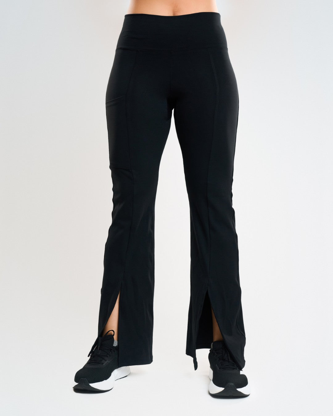 Fusion Front Slit Flare Leggings