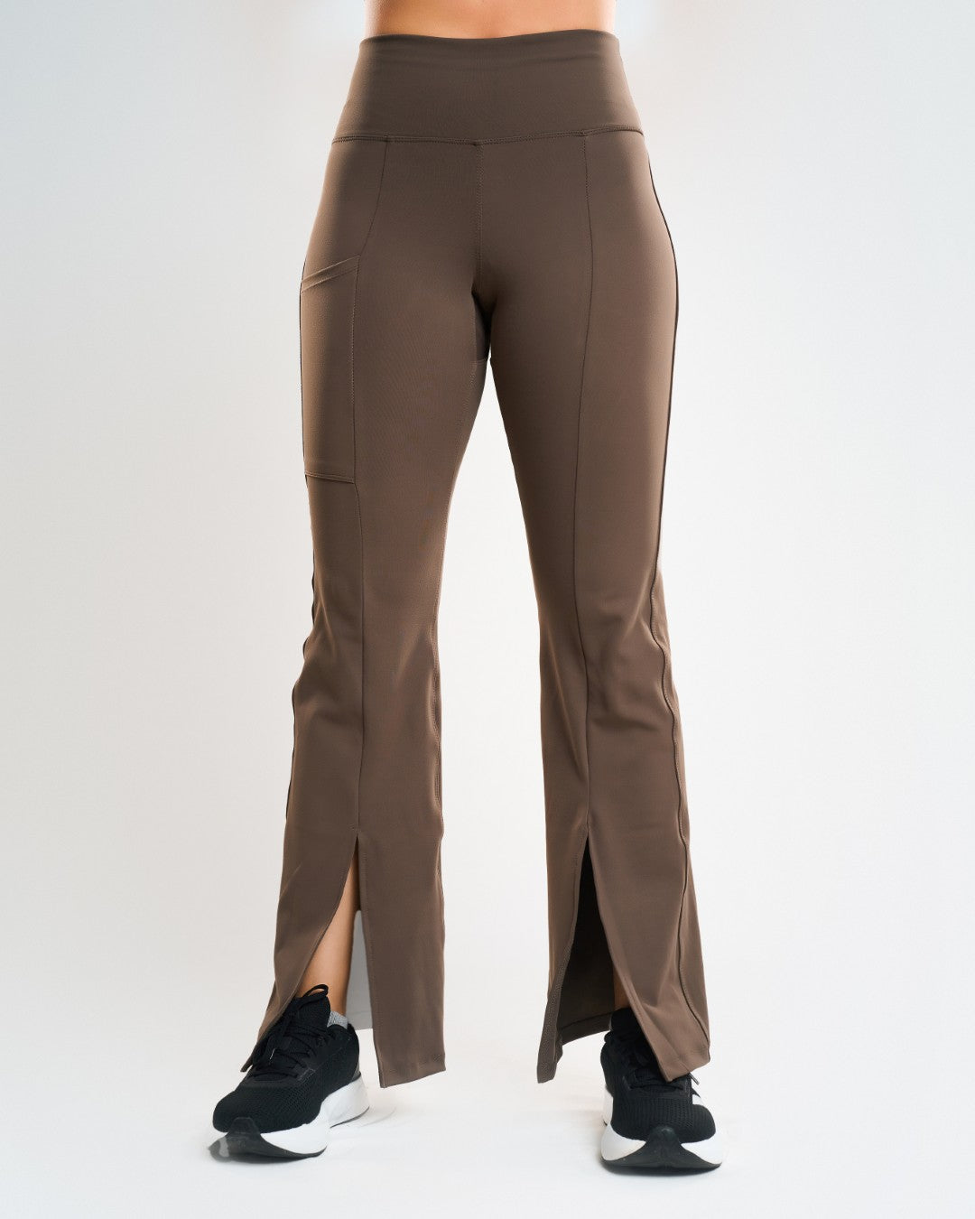 Fusion Front Slit Flare Leggings