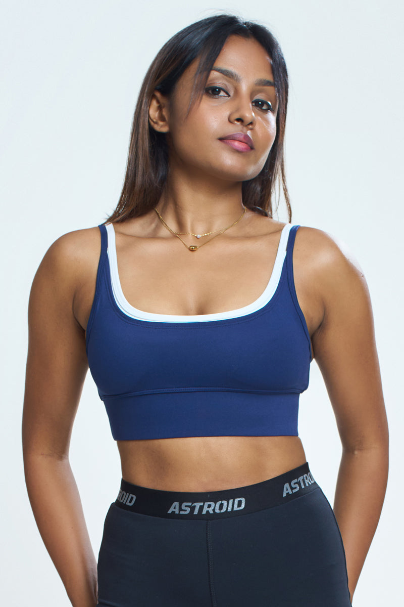Dynamic Strappy Sports Bra