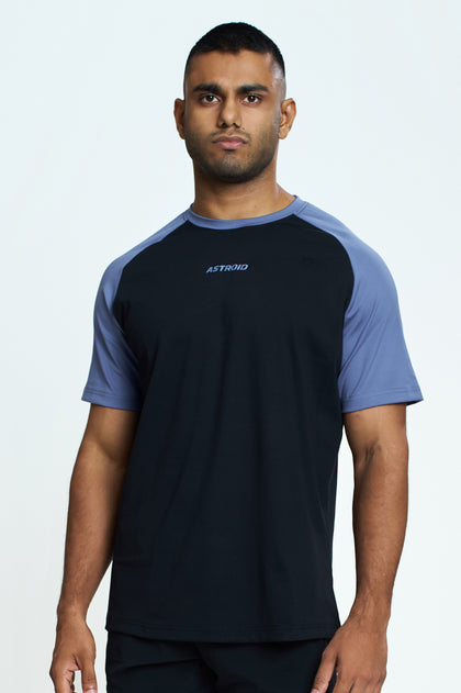 Dynamic Two-Toned Raglan T-Shirt