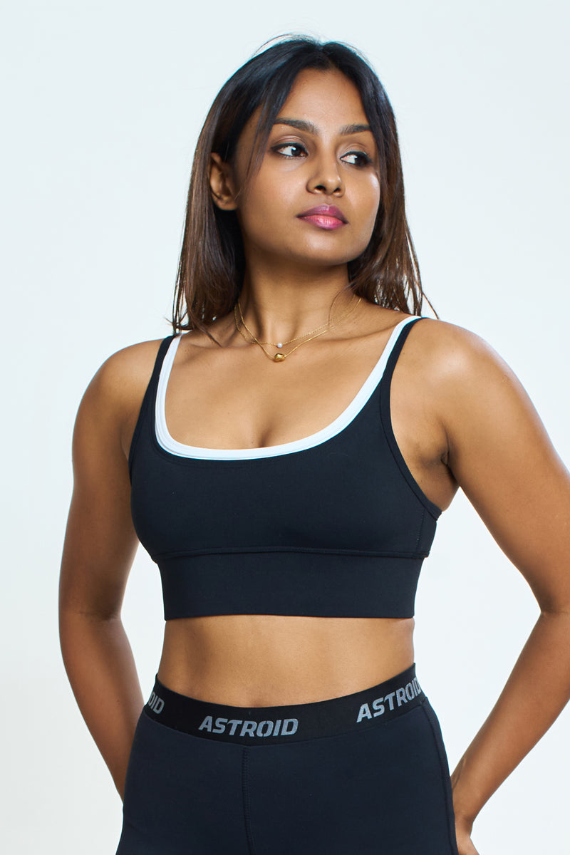 Dynamic Strappy Sports Bra
