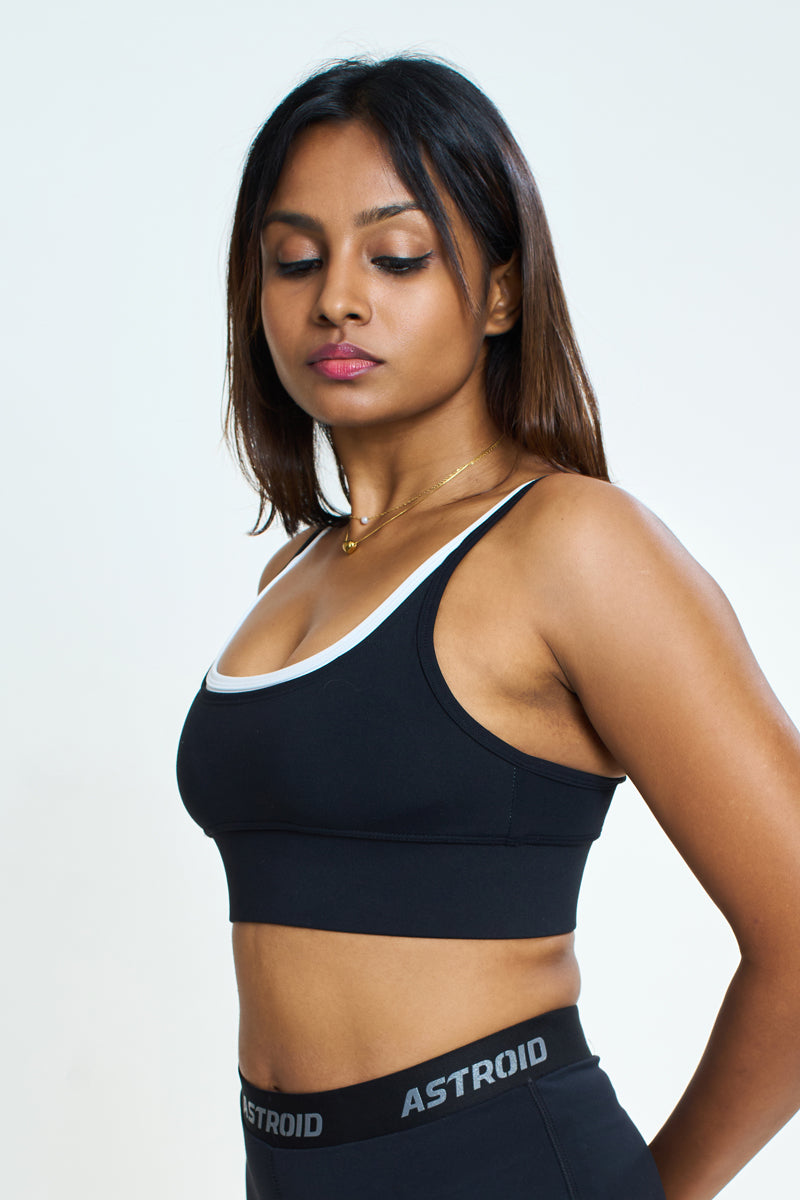 Dynamic Strappy Sports Bra