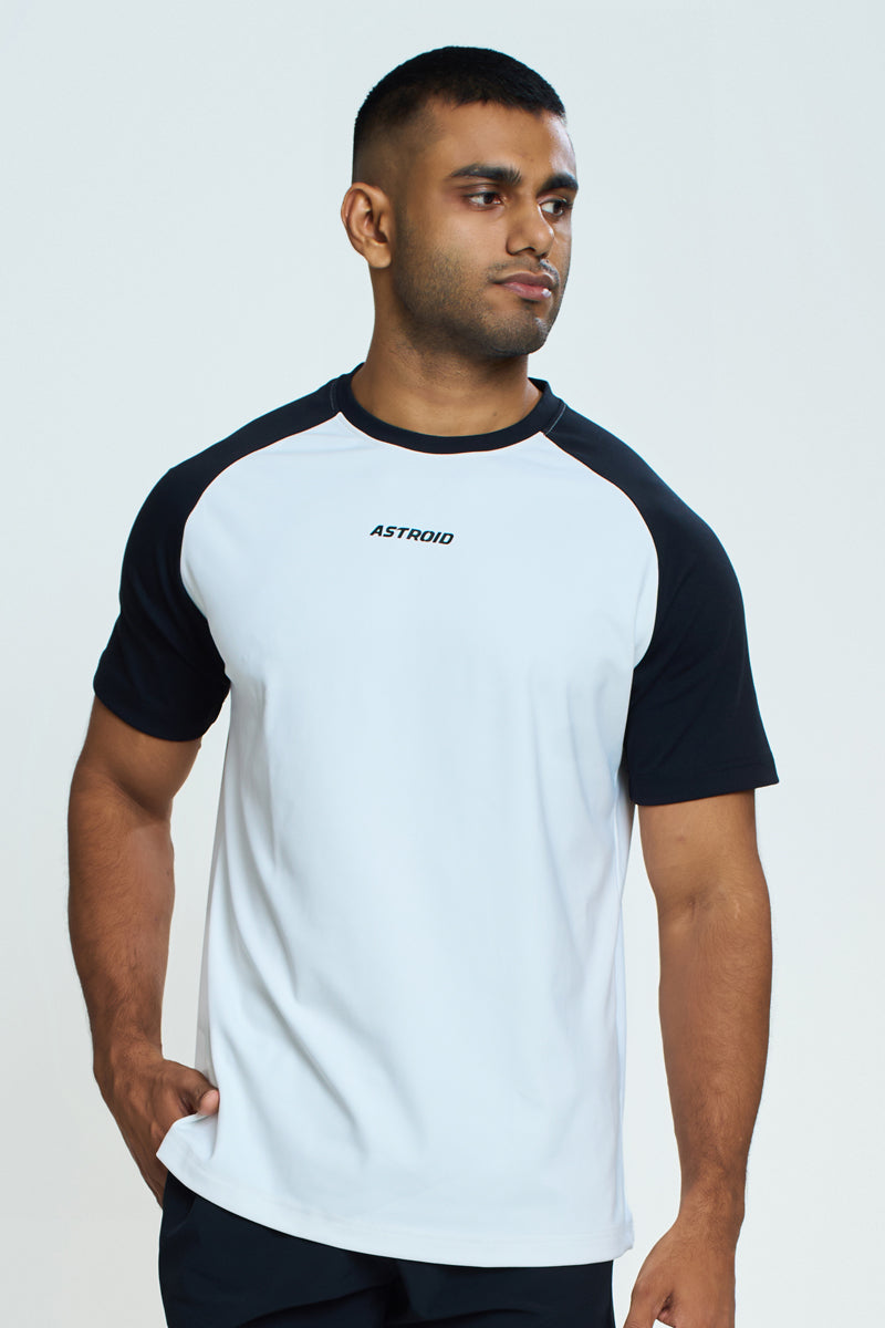 Dynamic Two-Toned Raglan T-Shirt