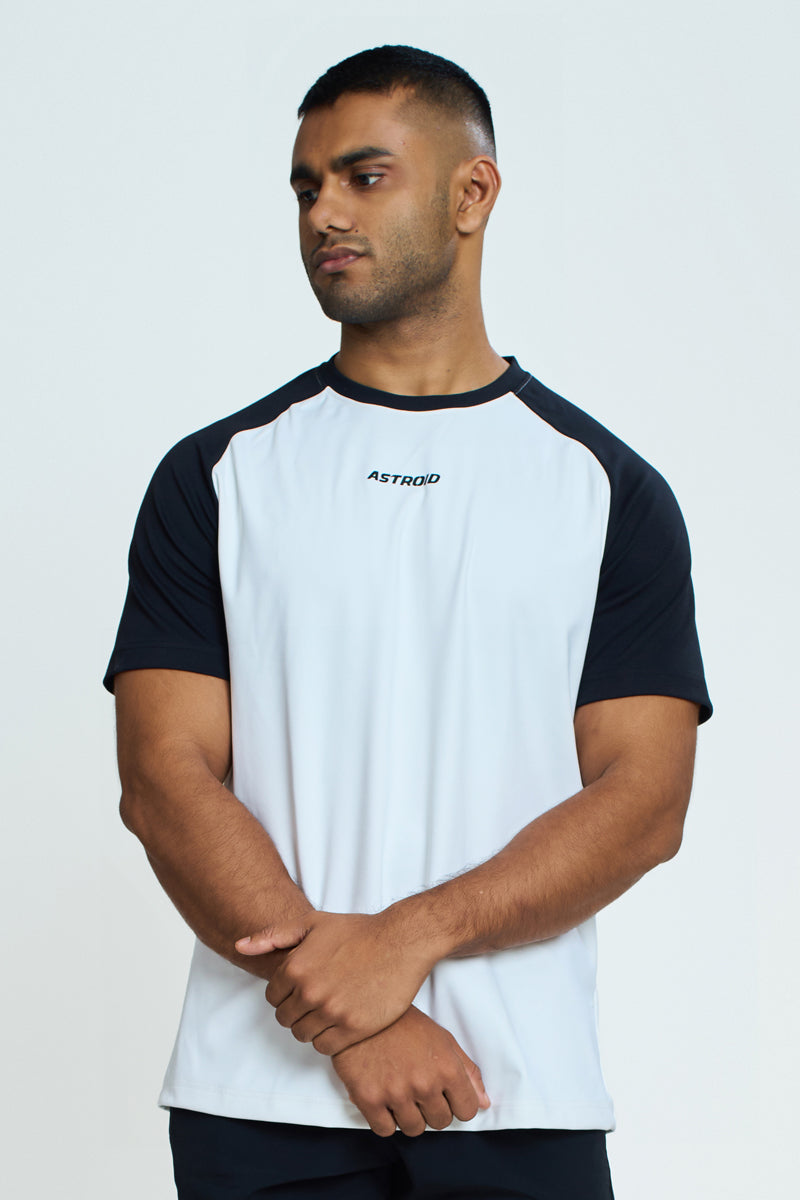 Dynamic Two-Toned Raglan T-Shirt