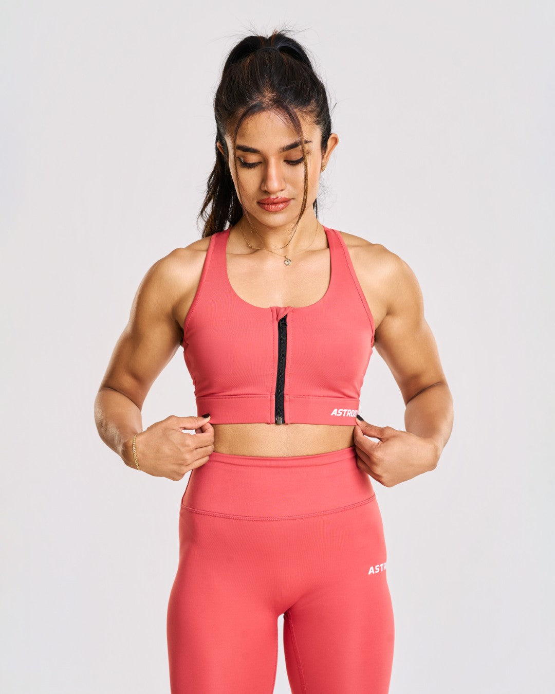 Move Zip-Up Sports Bra