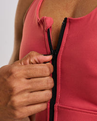Move Zip-Up Sports Bra