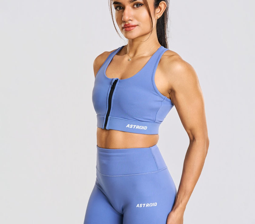 Move Zip-Up Sports Bra