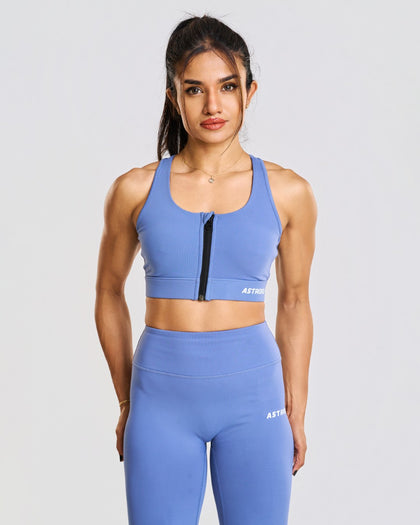 Move Zip-Up Sports Bra