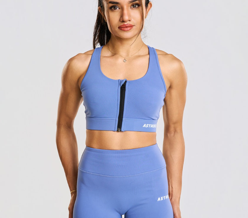 Move Zip-Up Sports Bra