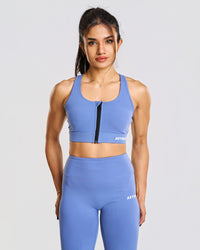 Move Zip-Up Sports Bra
