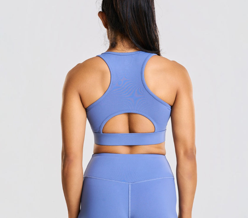 Move Zip-Up Sports Bra