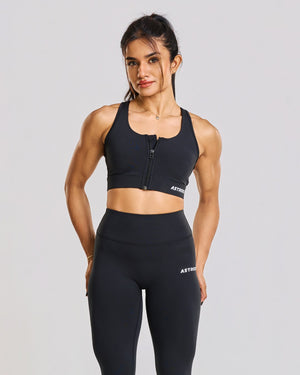 Move Zip-Up Sports Bra