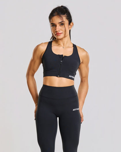 Move Zip-Up Sports Bra