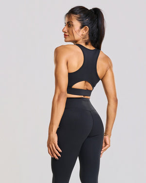 Move Zip-Up Sports Bra