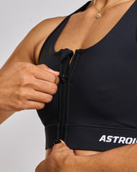 Move Zip-Up Sports Bra