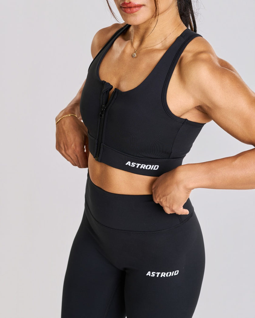 Move Zip-Up Sports Bra