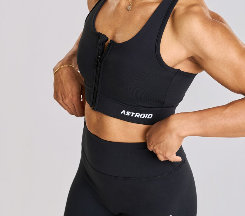 Move Zip-Up Sports Bra