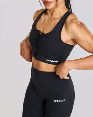 Move Zip-Up Sports Bra