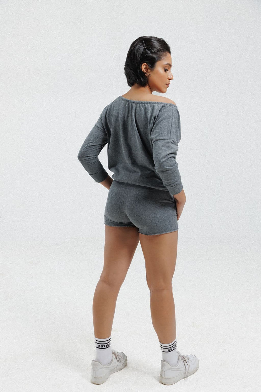 Rest Day Off-Shoulder Sweatshirt