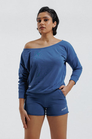 Rest Day Off-Shoulder Sweatshirt