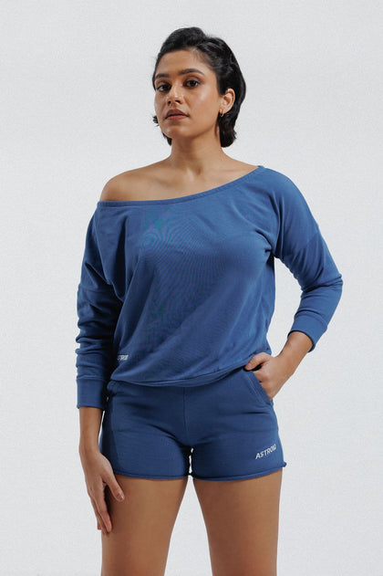 Rest Day Off-Shoulder Sweatshirt