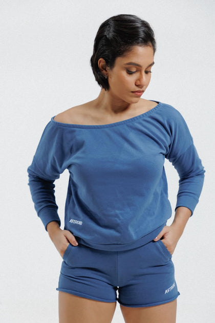 Rest Day Off-Shoulder Sweatshirt