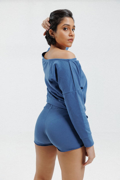 Rest Day Off-Shoulder Sweatshirt