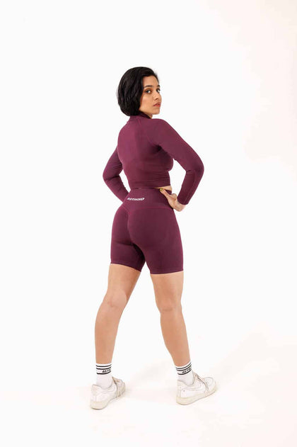 Force Seamless Long Sleeve Crop Top