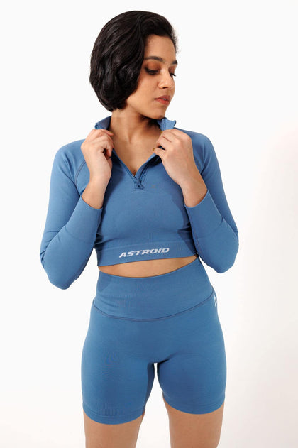 Force Seamless Long Sleeve Crop Top