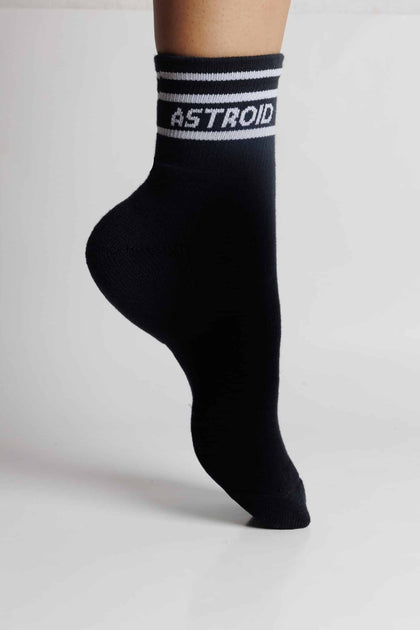 Astroid Striped Half Socks