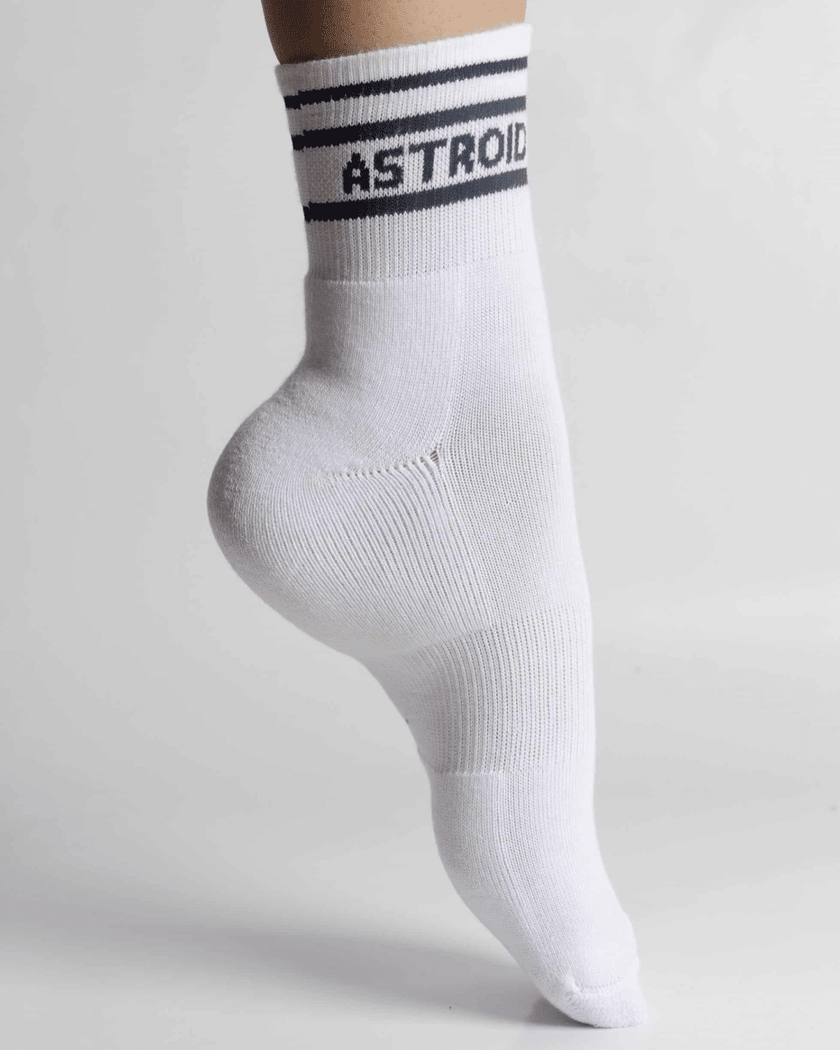 Astroid Striped Quater Socks